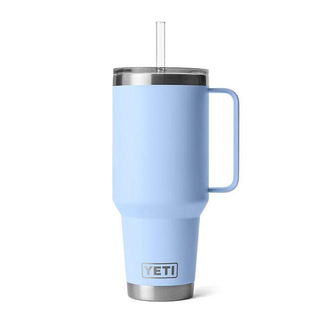 YETI Rambler 42 oz Straw Mug - Big Sky Blue image number null