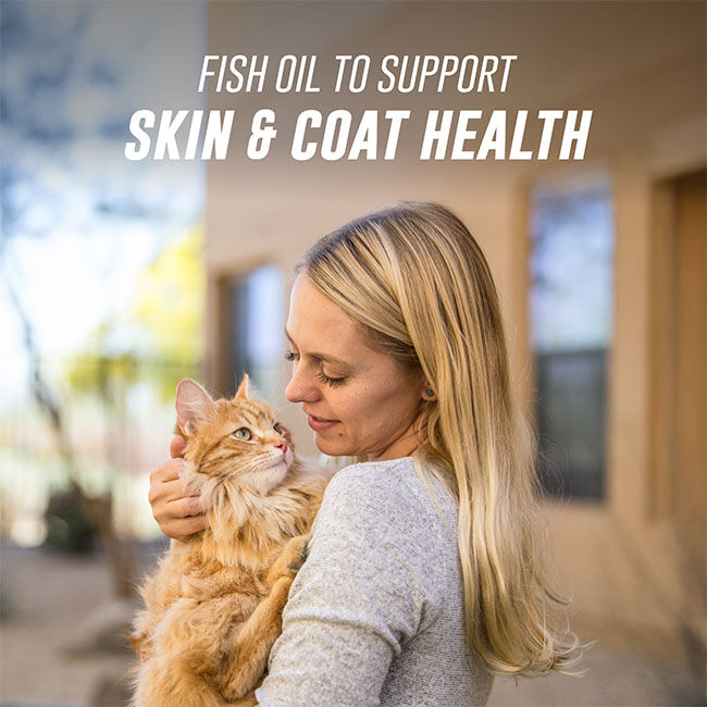 Nutramax Welactin Omega 3 Fish Oil for Cats, Skin and Coat Health Supplement, Plus Kidney, Brain, and Vision Support, Premium Omega 3 Fatty Acids EPA and DHA - 4 oz image number null