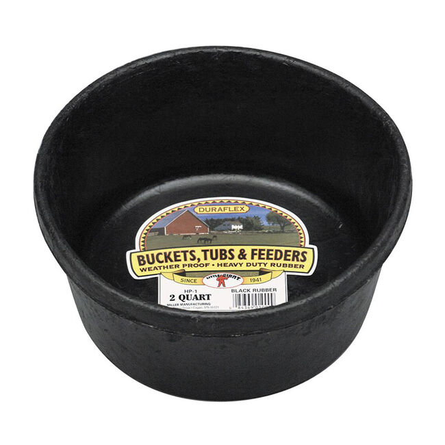 Little Giant DuraFlex 2-Quart Rubber Feed Pan image number null