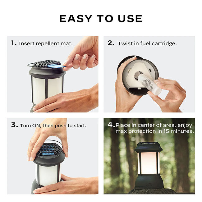 Thermacell Patio Shield Mosquito Repeller Lantern image number null
