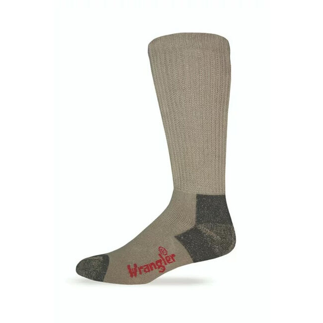 Wrangler Men's Non-Binding Cotton Boot Socks image number null