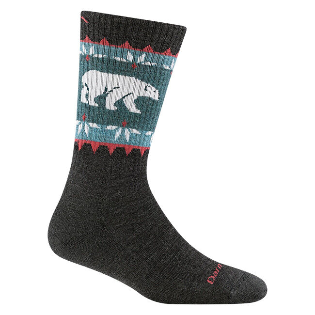 Darn Tough Women's Vanna Grizzle Boot Midweight Hiking Socks - Charcoal image number null