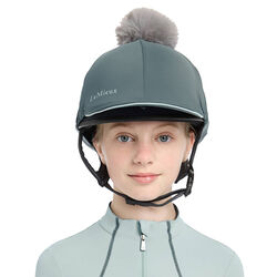 LeMieux Pippa Hat Silk - Petrol - Closeout
