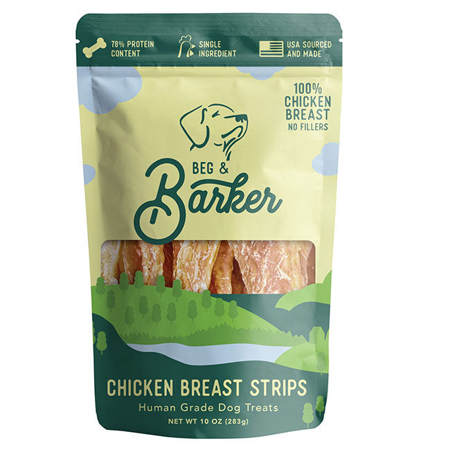 Beg & Barker Chicken Strip Dog Treats image number null