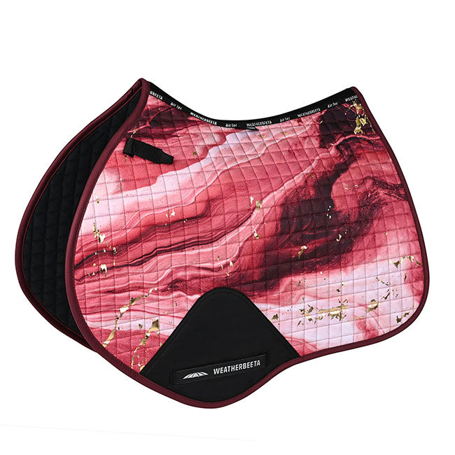 WeatherBeeta Prime Marble Shimmer Jump Saddle Pad image number null