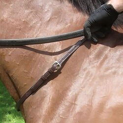 Nunn Finer Leather Neck Strap - Havana with Zinc Hardware