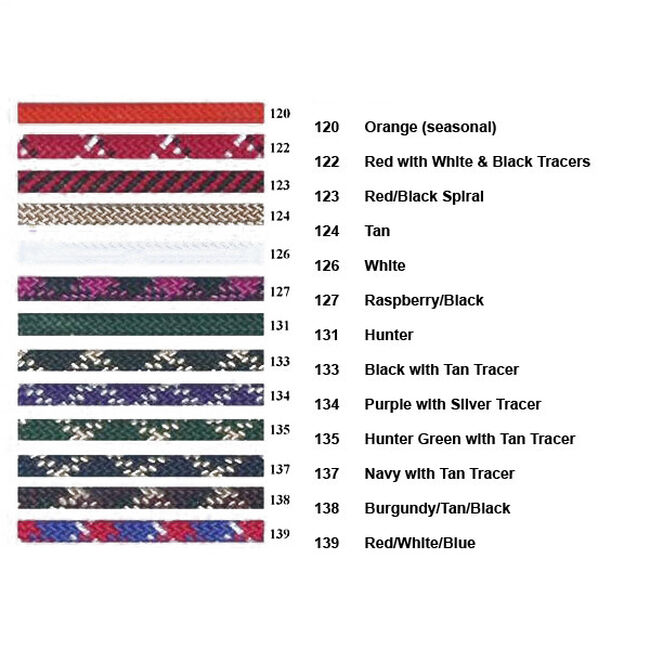 Double Diamond 5/16" (#100 Series) Polypropylene Rope Halter image number null