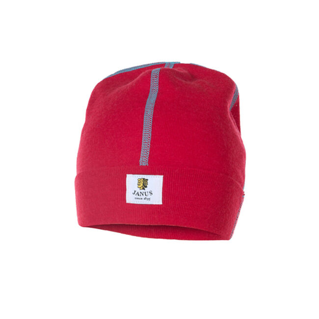Janus Kids' 100% Merino Wool Hat with Contrast Stitching image number null