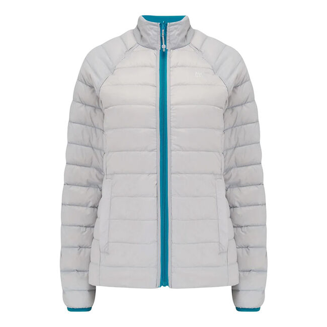 Mac in a Sac Women's Packable Down Jacket - Petrol/Soft Gray image number null