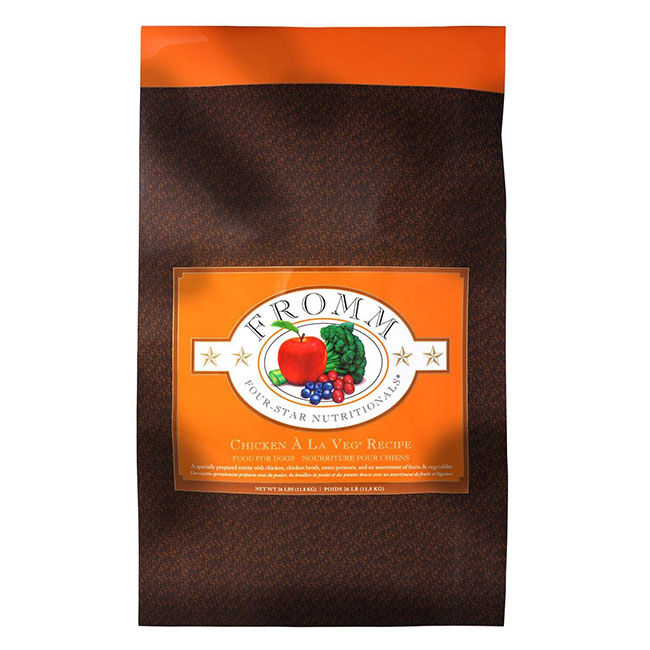 Fromm Four Star Chicken &Agrave; La Veg Dry Dog Food image number null