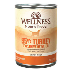 Wellness Complete Health 95% Dog Food Topper - Turkey Recipe - 13.2 oz