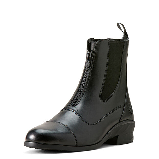 New: Ariat Men's Heritage Zip Paddock Boot - Black image number null