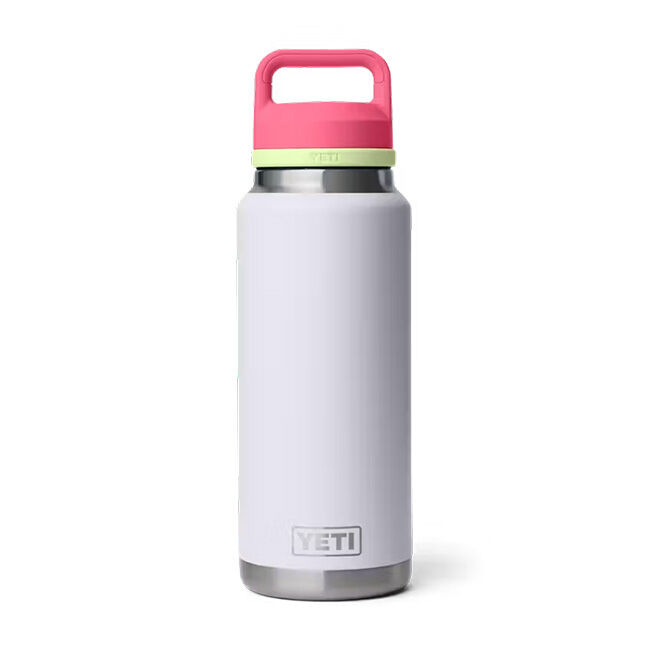 YETI Rambler 36 oz Bottle with Chug Cap - Mist/Pink/Grasshopper image number null