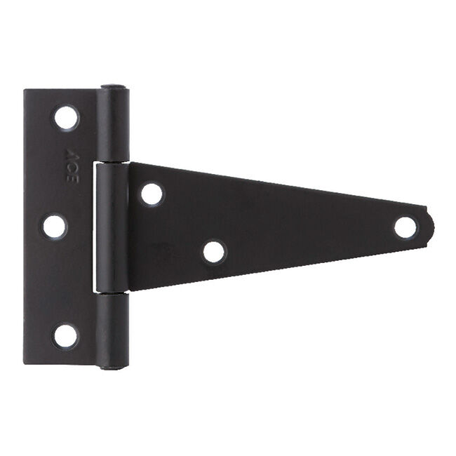 Ace Hardware 4" Heavy-Duty T-Hinge - Black image number null