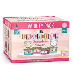 Weruva Cat Pat&eacute; - The Suppertime Sweepstakes Variety Pack - 12 x 5.5 oz Cans