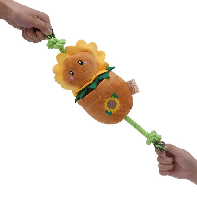Territory Treat-and-Tug Dog Toy - Sunflower image number null