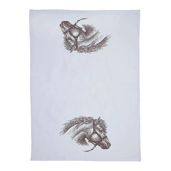 AWST International Flour Sack Kitchen Towel - Vintage Horse Head image number null