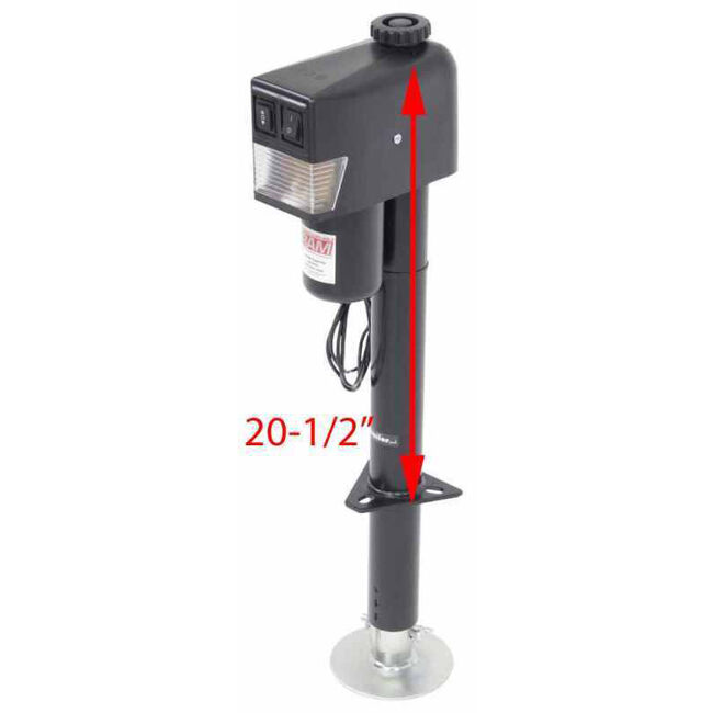 RAM 3,500lbs Electric-Powered A-Frame 12-Volt Jack image number null