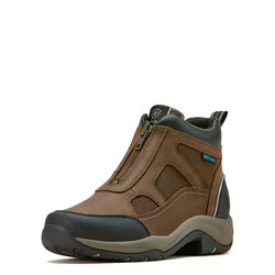 Ariat Women's Terrain Zip Waterproof Boot - Palm Brown