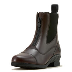 New: Ariat Women's Heritage Zip Paddock Boot - Light Brown