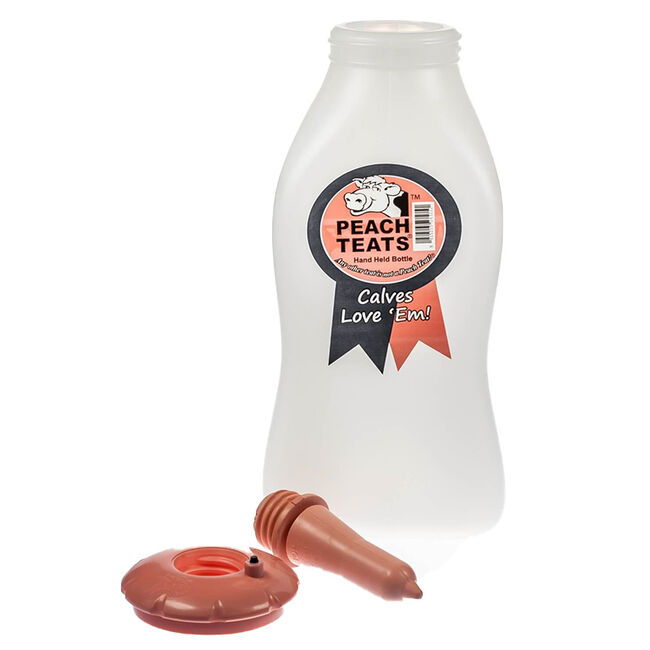 JDJ Solutions Peach Teat Handheld Bottle image number null