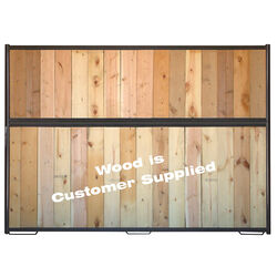 Behlen Country Modular Horse Stall - 10' Solid Stall Panel