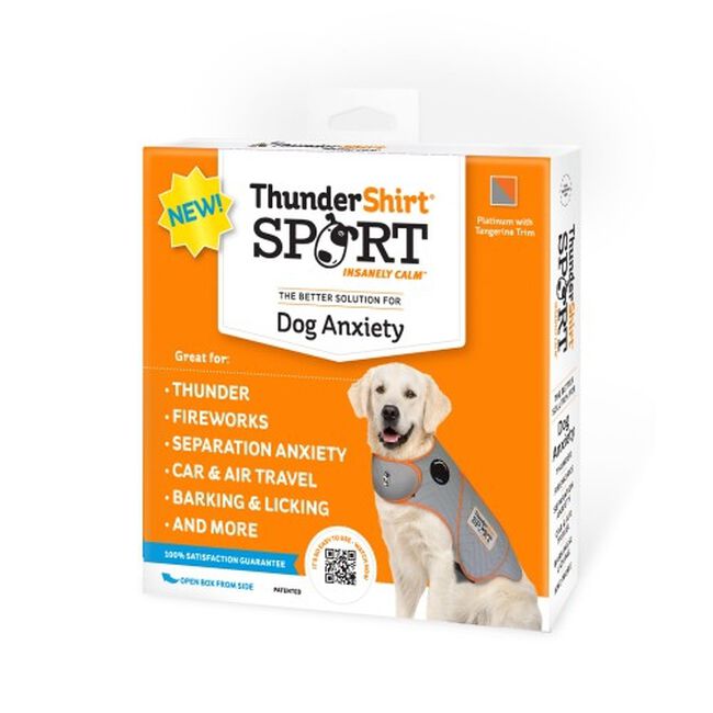 ThunderWorks ThunderShirt Sport - Anti-Anxiety Dog Jacket - Pink - Closeout image number null