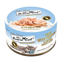 Fussie Cat Goat Milk Mousse for Kittens - Tuna with Pumpkin - 2.47 oz