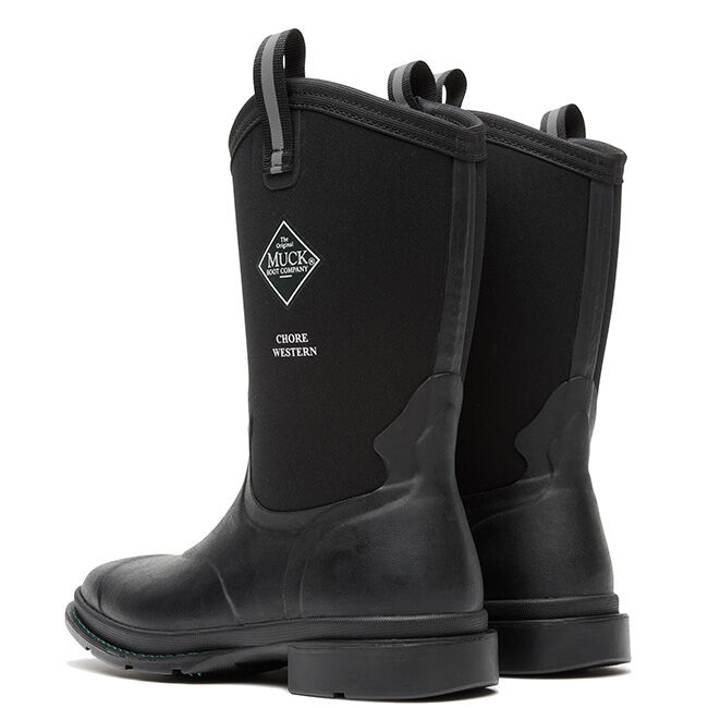 Muck Boot Company Women's Western Chore Boots - Black image number null