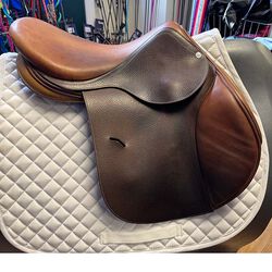 Used Passier Antares DJE Saddle - 16.5"