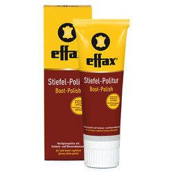 Effax Leather Boot Shine Polish - Black - 75 mL