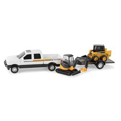 TOMY John Deere 8" Construction Toy Set