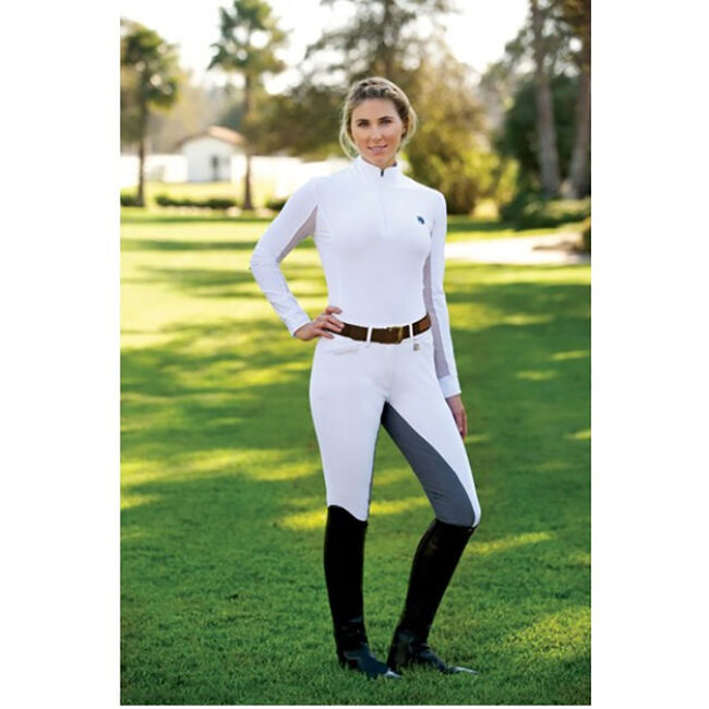 Romfh Women's Sarafina Full Seat Breech - White image number null