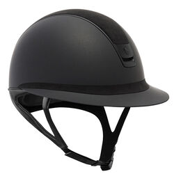 Samshield Miss Shadowmatt 2.0 Helmet with Alcantara Top & Matte Trim - Black