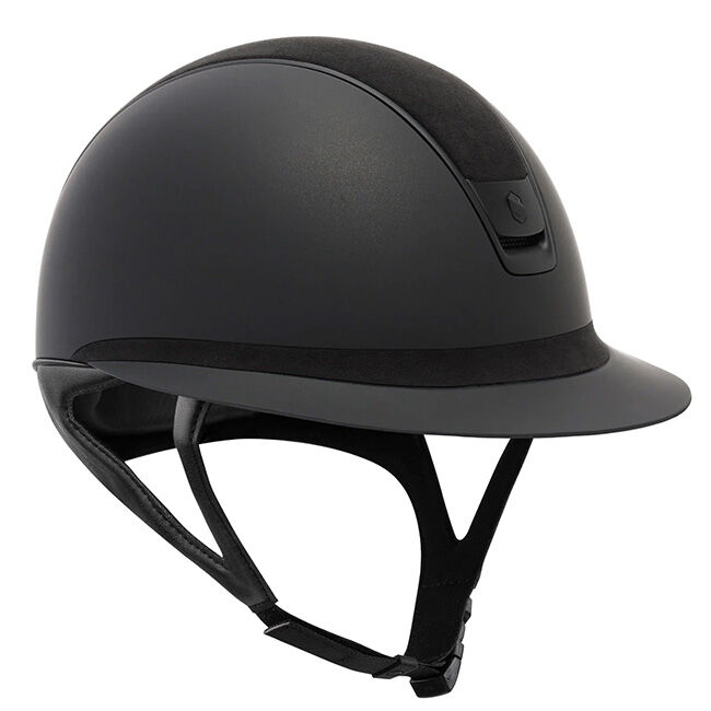 Samshield Miss Shadowmatt 2.0 Helmet with Alcantara Top & Matte Trim - Black image number null