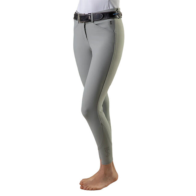 Tredstep Women's Nero XO Knee Patch Breeches - Grey image number null