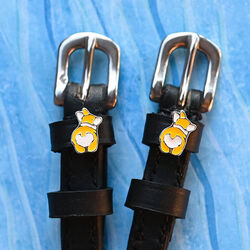 Dreamers & Schemers Spur Straps - Corgi Butts