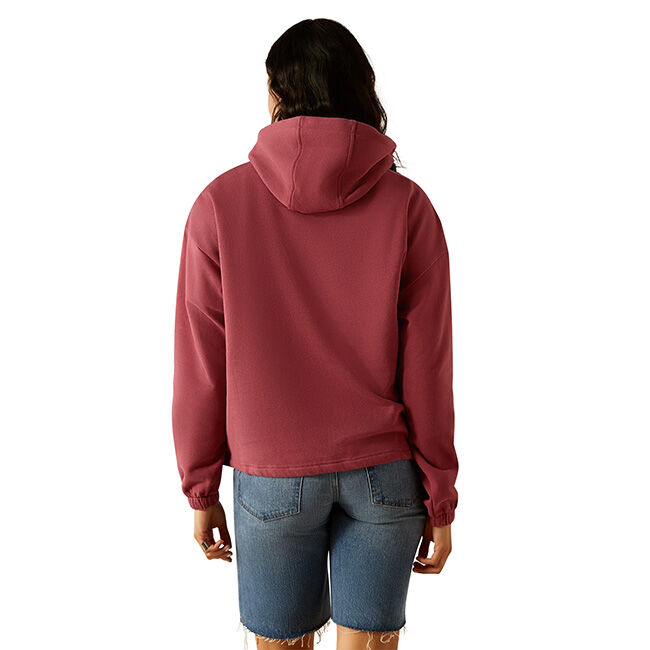 Ariat Women's Essential Hoodie - Dry Rose image number null