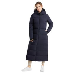 Horze Women's Paloma Long Padded Coat - Seaborne Navy