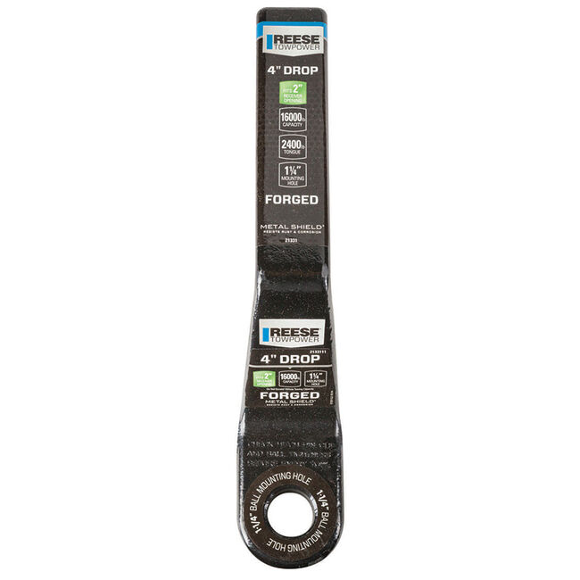Reese Towpower 16,000 lb Capacity 1-1/4" Ball Mount image number null