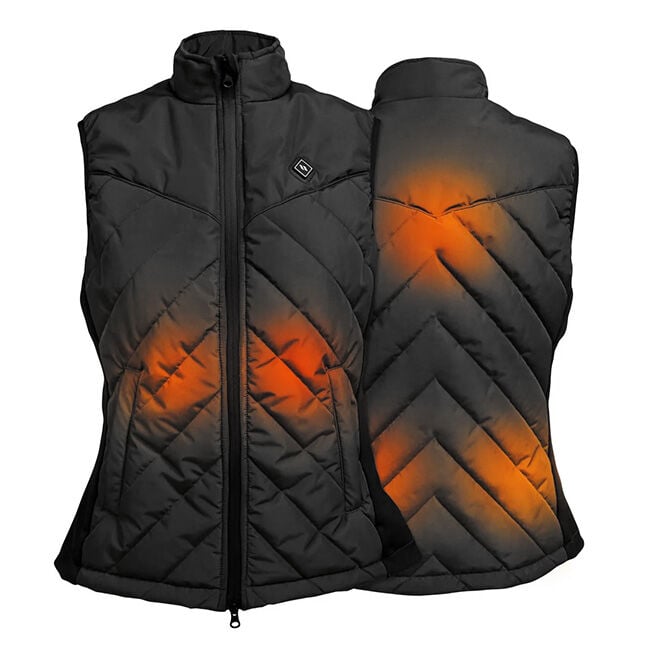 Back on Track Women's Etna Heated Vest - Black image number null