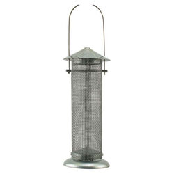 Audubon Park Rustic Farmhouse Silo Thistle Feeder