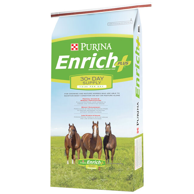 Purina Enrich Plus Ration Balancing Feed image number null