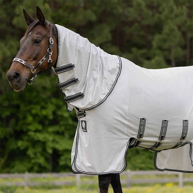 Equinavia Vern Full Protect Fly Sheet - Silver Grey image number null