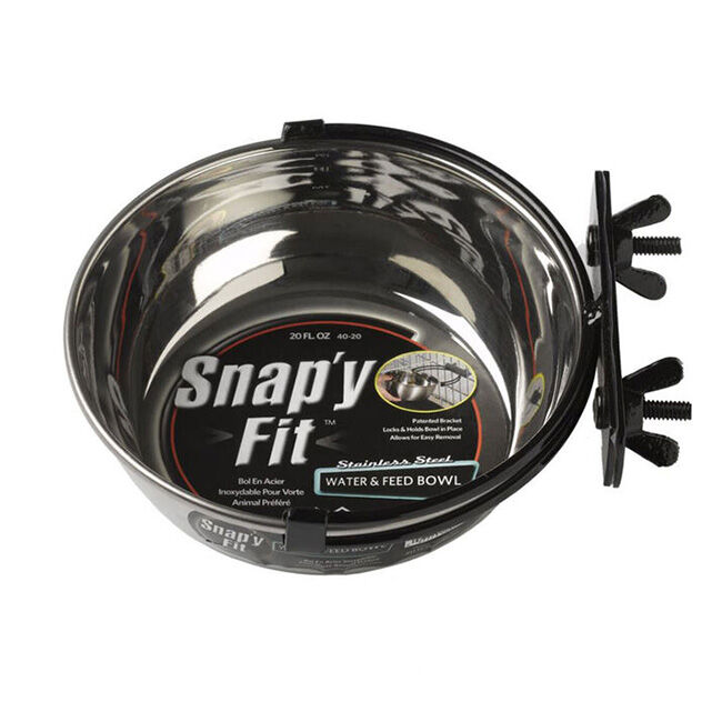MidWest Snap'y Fit Water & Food Bowl image number null