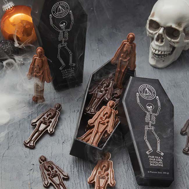 Harbor Sweets Dark Horse Chocolates Coffin Box - 8 Pieces image number null