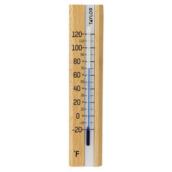 Taylor Indoor Wooden Wall Thermometer