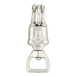 Weaver Leather Supply 1" Square Panic Snap - Nickel-Plated