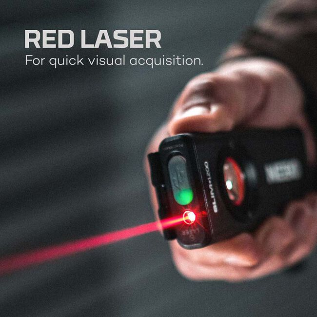 NEBO SLIM+ 1200 Rechargeable Pocket Light with Laser Pointer & Power Bank image number null