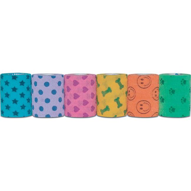 Petflex Petpack Multi Colored 2" Bandage - Assorted image number null